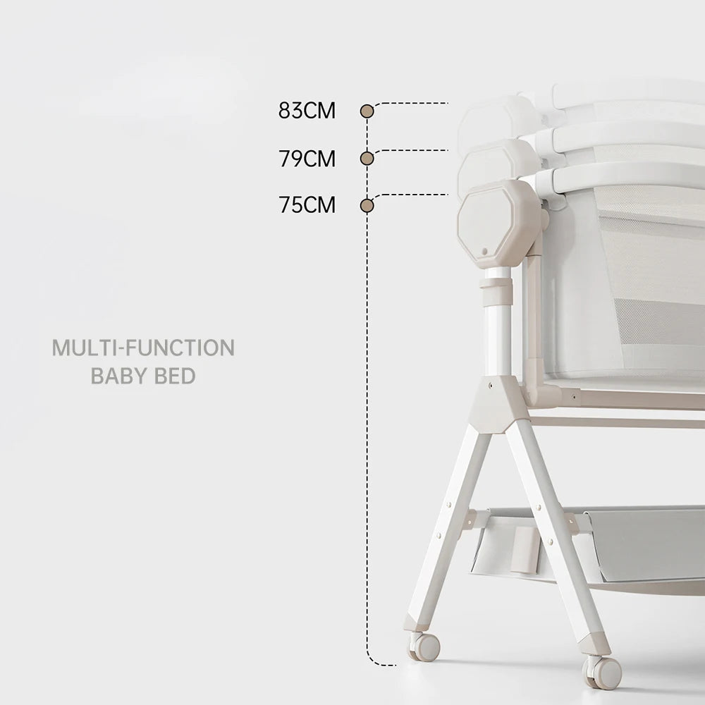 Electric Rocking Bedside Bassinet.