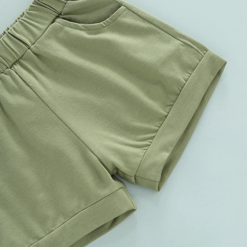 6M-4T Summer Toddler Boys Casual Suit.