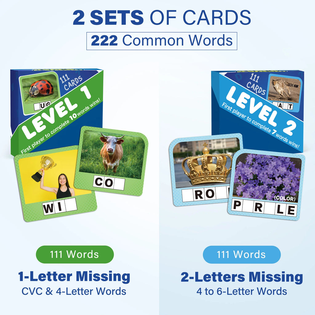 Learning Spelling Games w/ 224 Flash Cards.