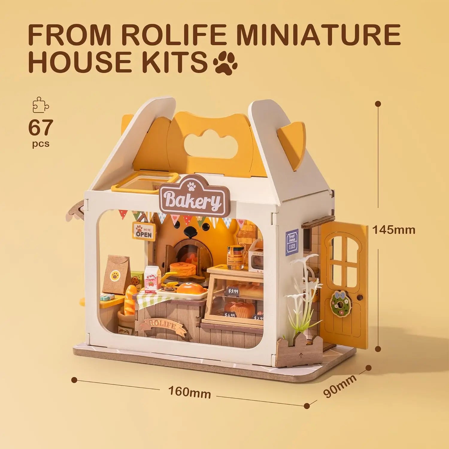 Food Box Shop Miniature Doll House.