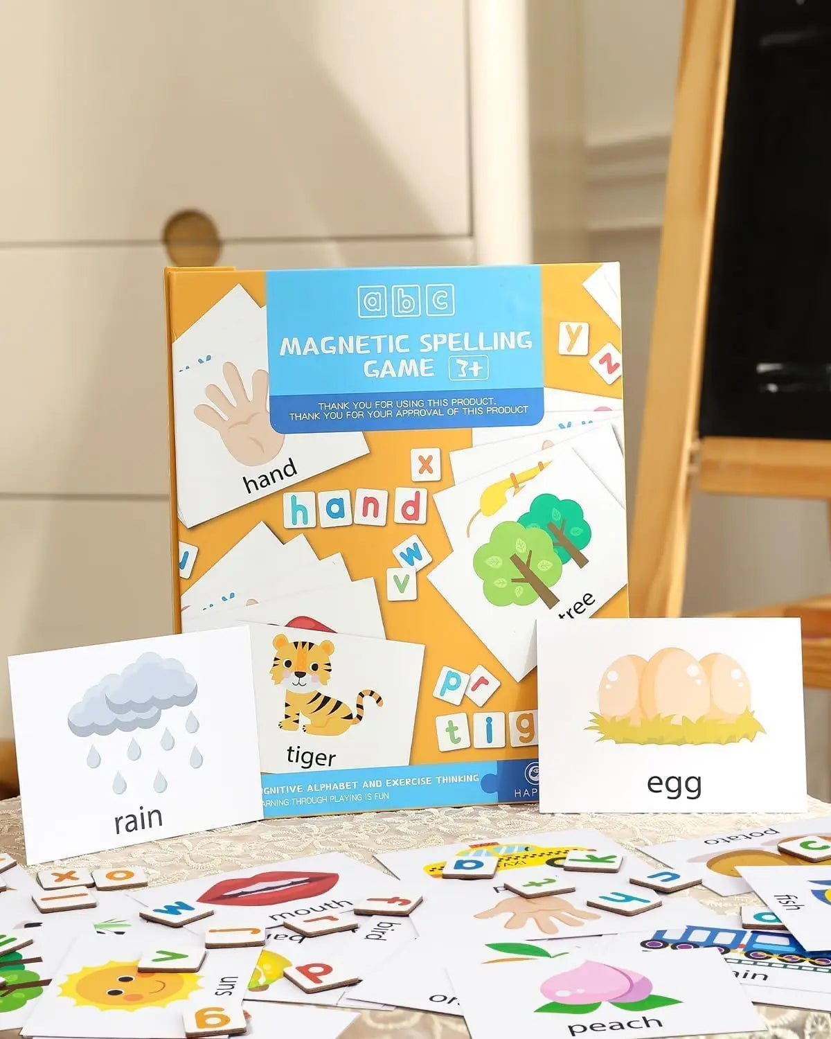 52 PCS Letters and Numbers Set for Toddlers.