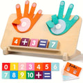 Wooden Arithmetic Learning Board for children over 3 years old.