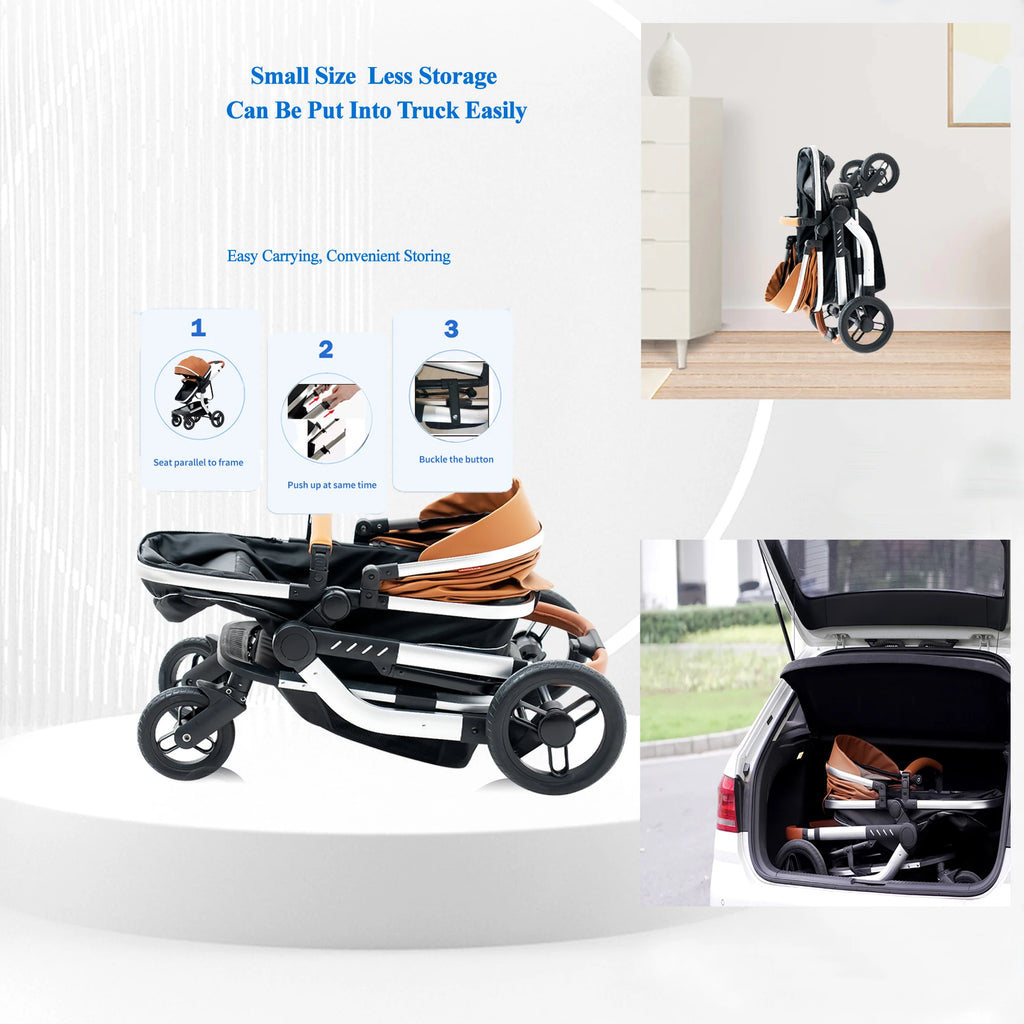 Reversible Baby Stroller for Infant to Toddler.