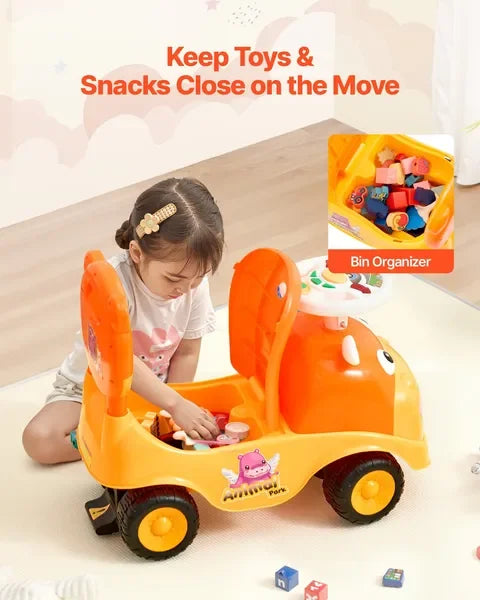 Ride On Toddler Push Car, 19-36 Months. Horn & Music.