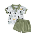 6M-4T Summer Toddler Boys Casual Suit.