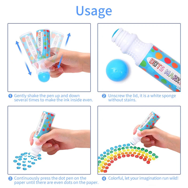 Washable Large Dot Makers Bingo Pen.