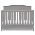 4-in-1 Convertible Baby Crib - Grows with Your Child to Full Bed.