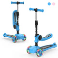 Kick Scooter for Kids with 3-Wheeled LED Lights.