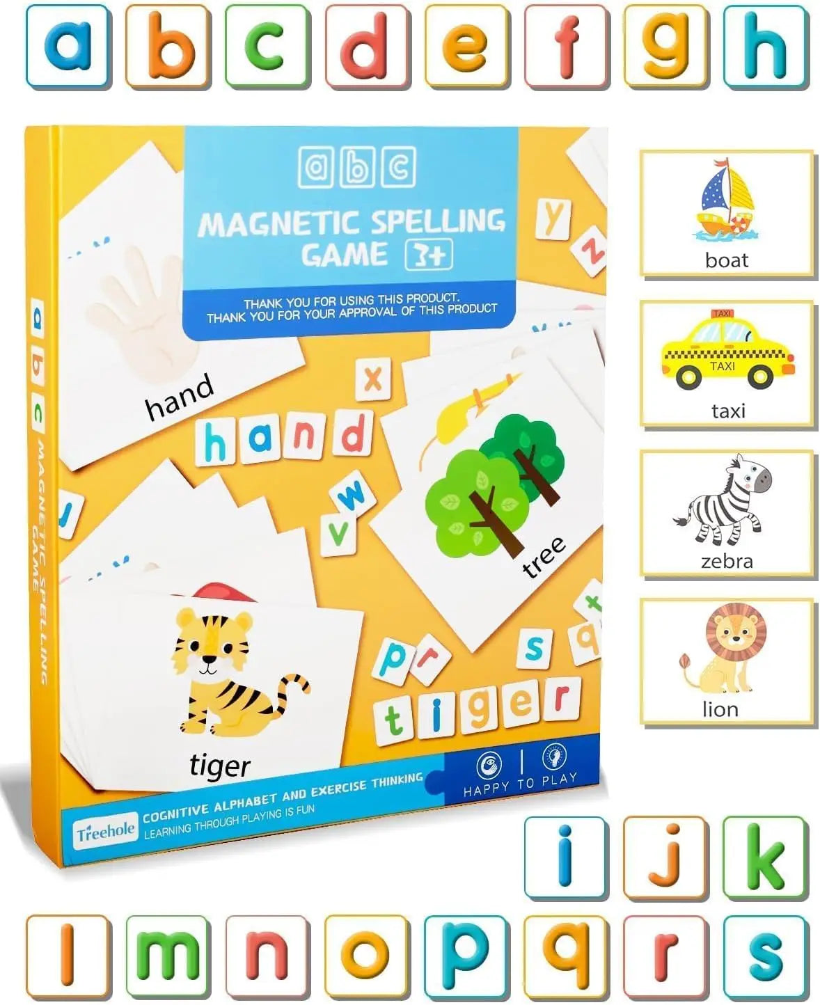 52 PCS Letters and Numbers Set for Toddlers.