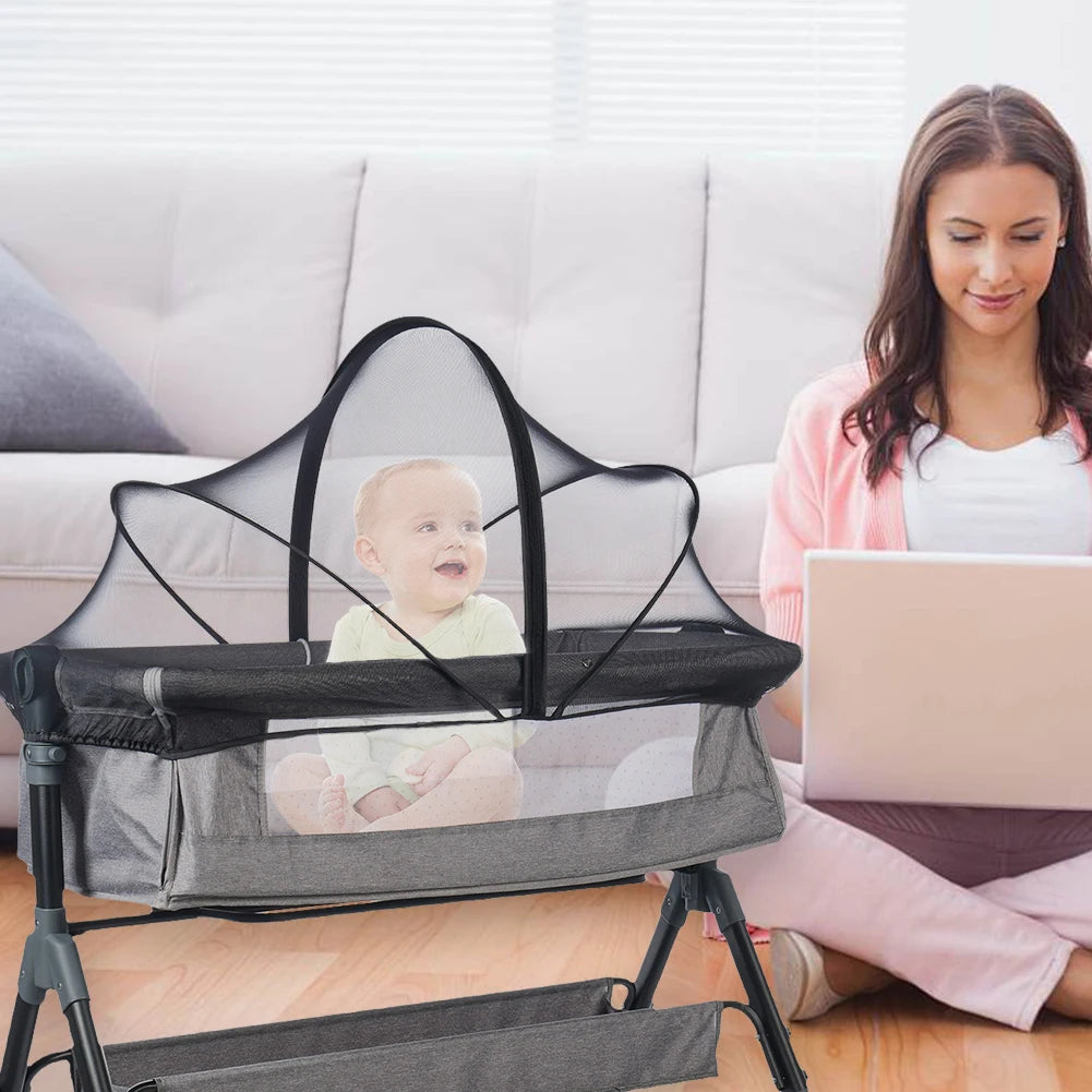 Foldable Bassinet Mosquito Net Cover.