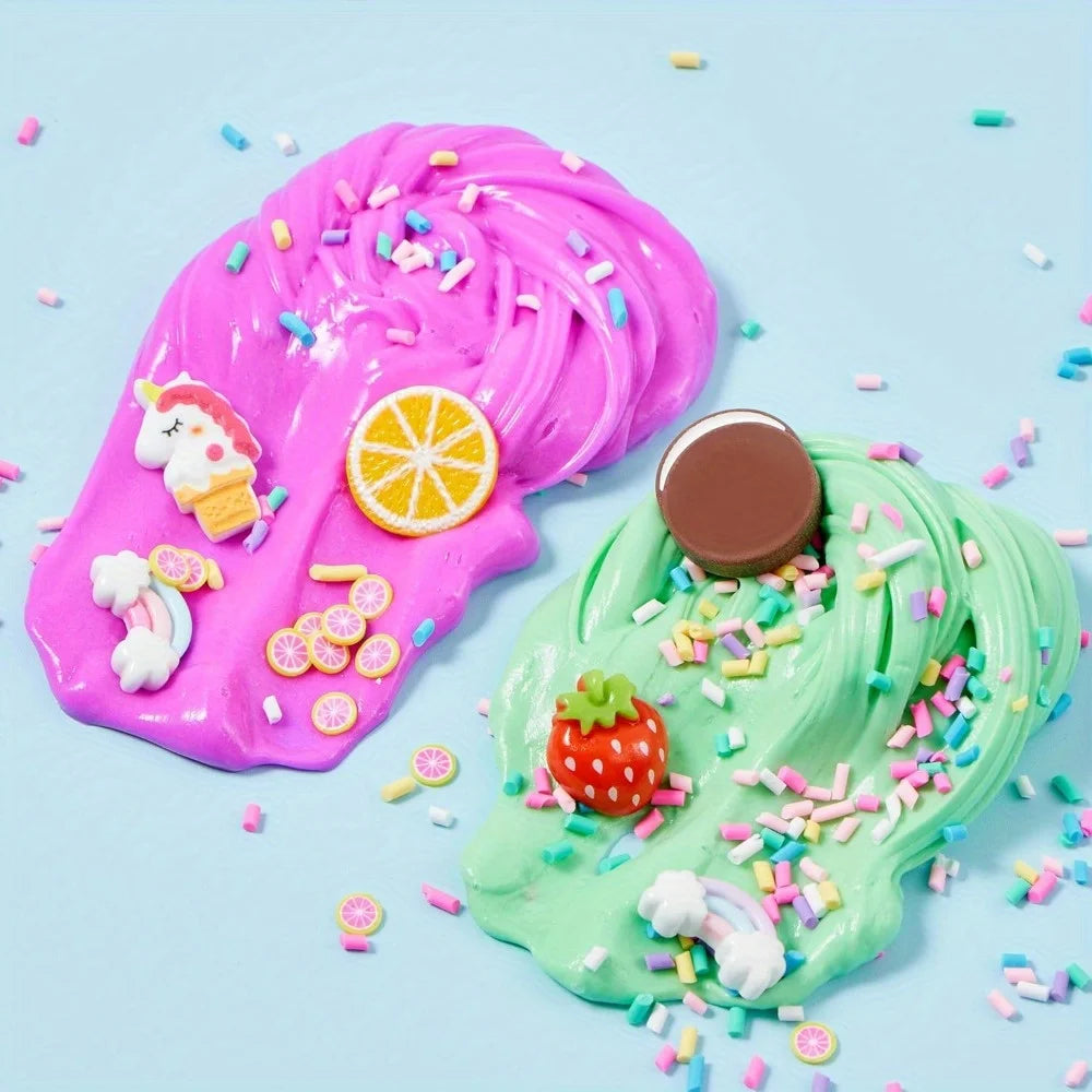 6 Pack Butter Slime Party Favors Soft Non-Sticky Mess-Free.