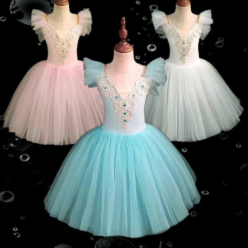Ballet Dress Performance Princess Girls Dress.