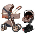 Luxury Portable 3 in 1Baby Stroller