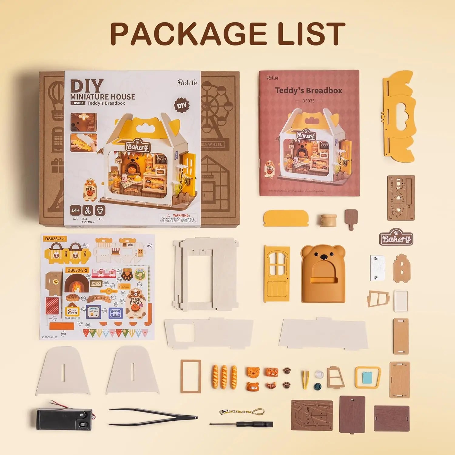 Food Box Shop Miniature Doll House.