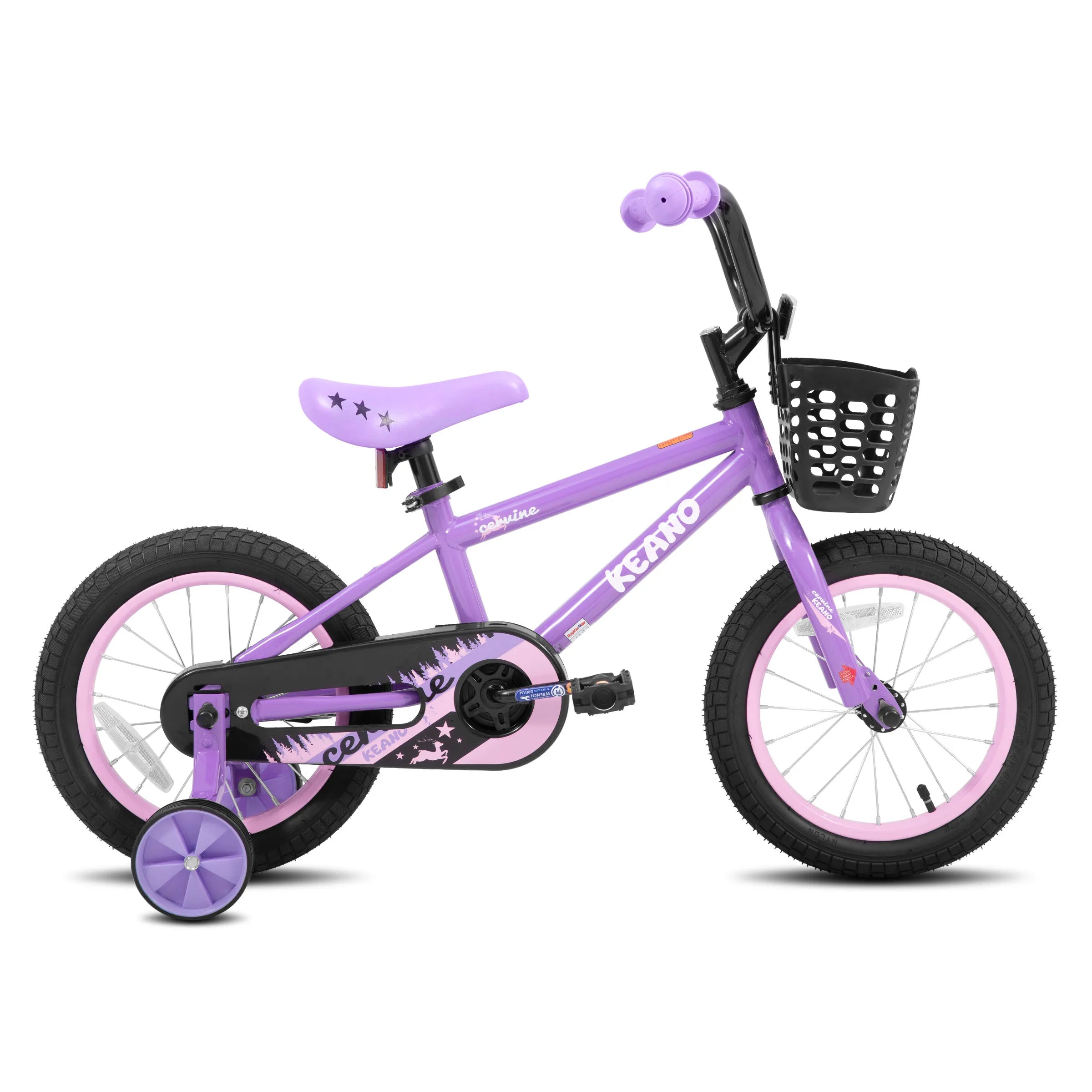 KEANO 14 16 20 Inch Kids Bike for Girls Ages 3-10 Years.
