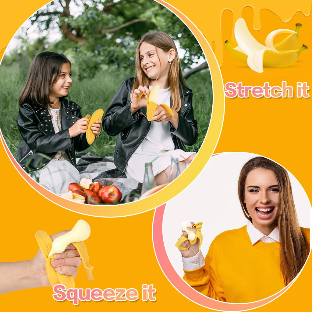 Cute Fruit Squishy Stress Balls.