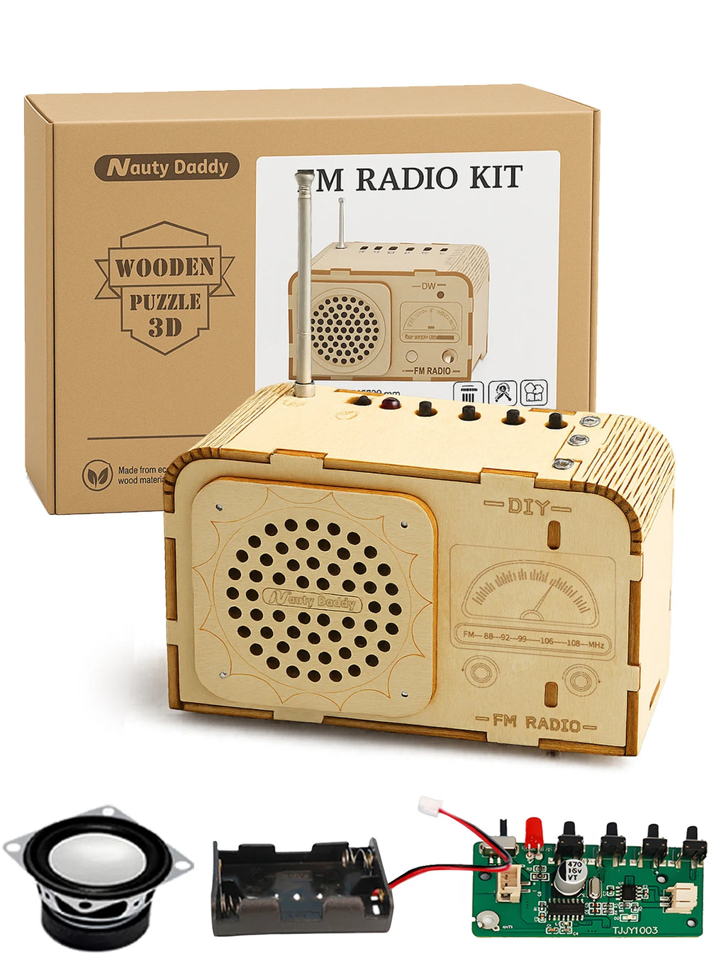 STEM Kit Age 8-14,  Educational DIY Radio Building Set