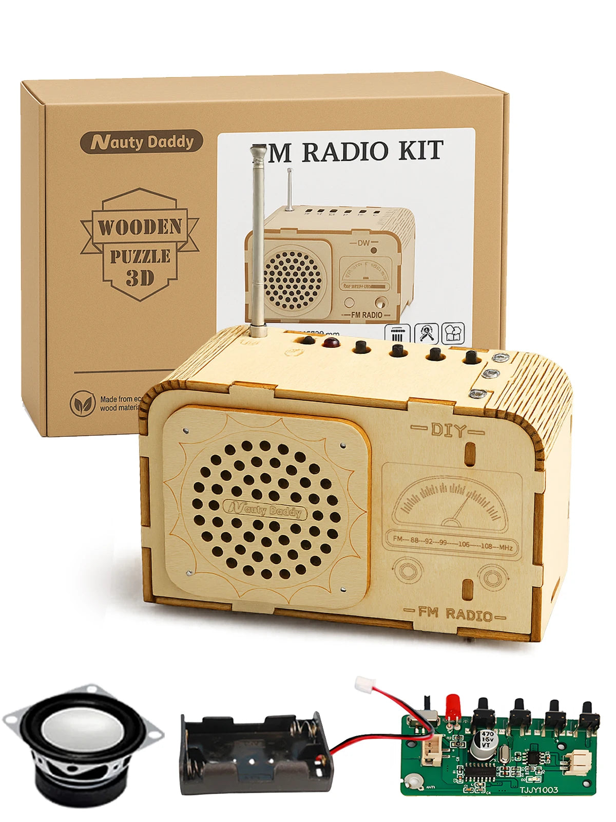 STEM Kit Age 8-14,  Educational DIY Radio Building Set