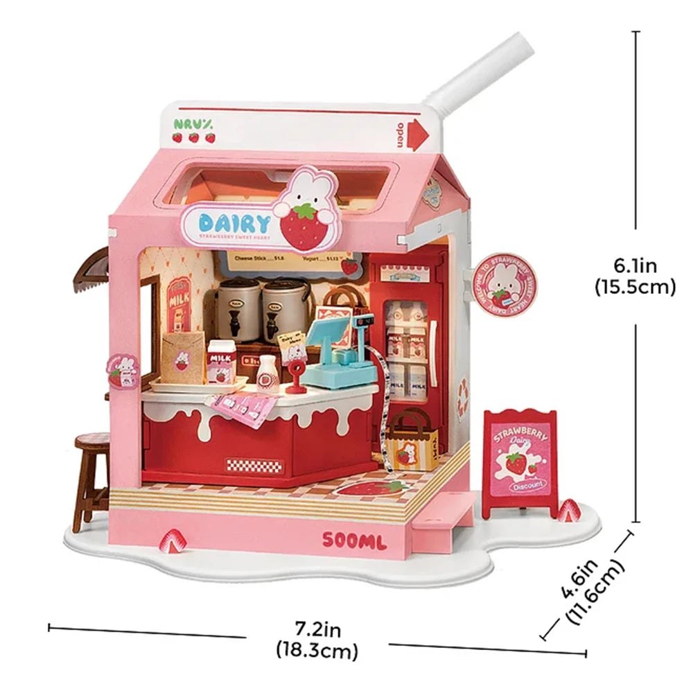 Food Box Shop Miniature Doll House.