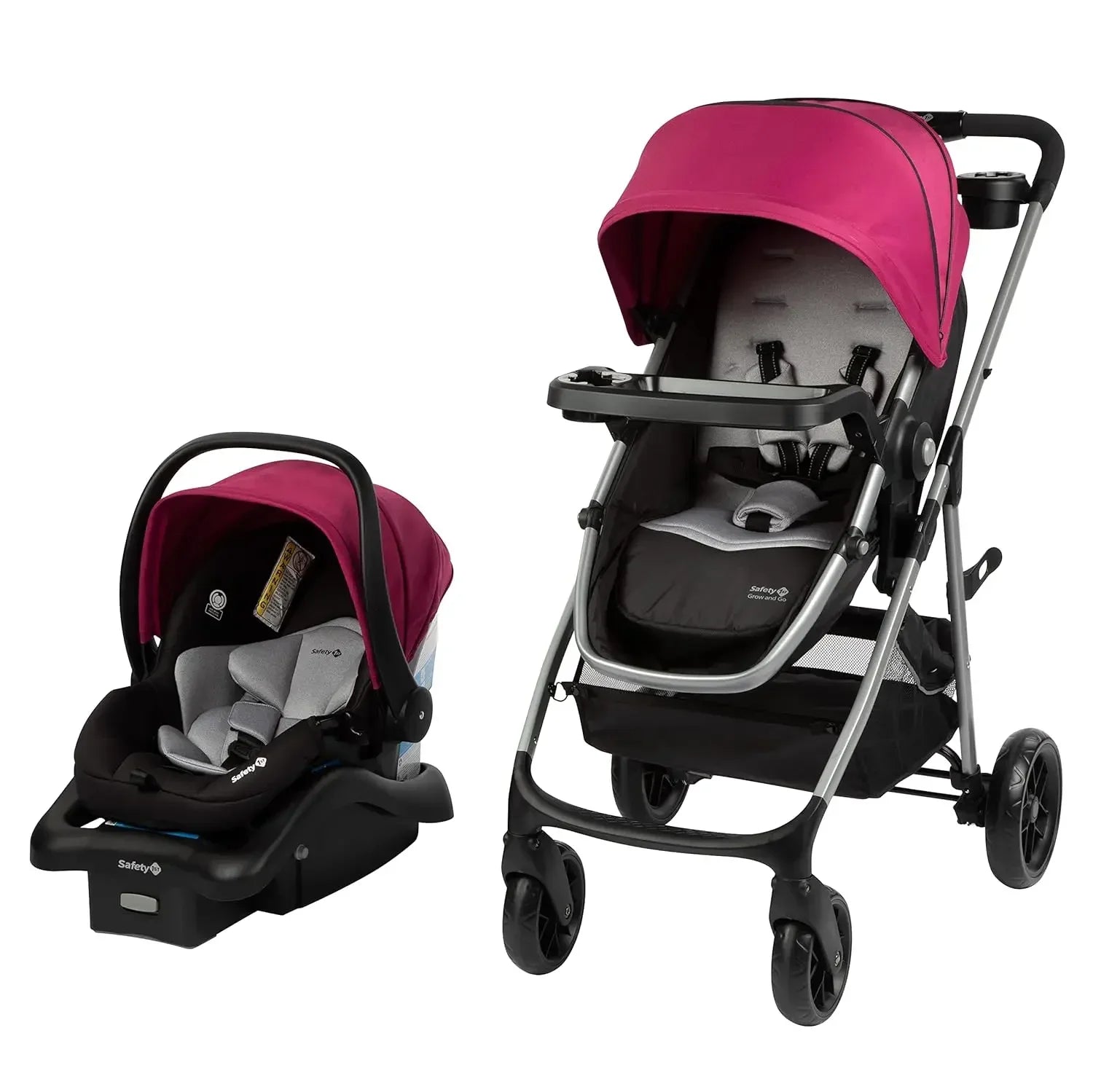 8-in-1 Car Seat Stroller Combo Travel System.
