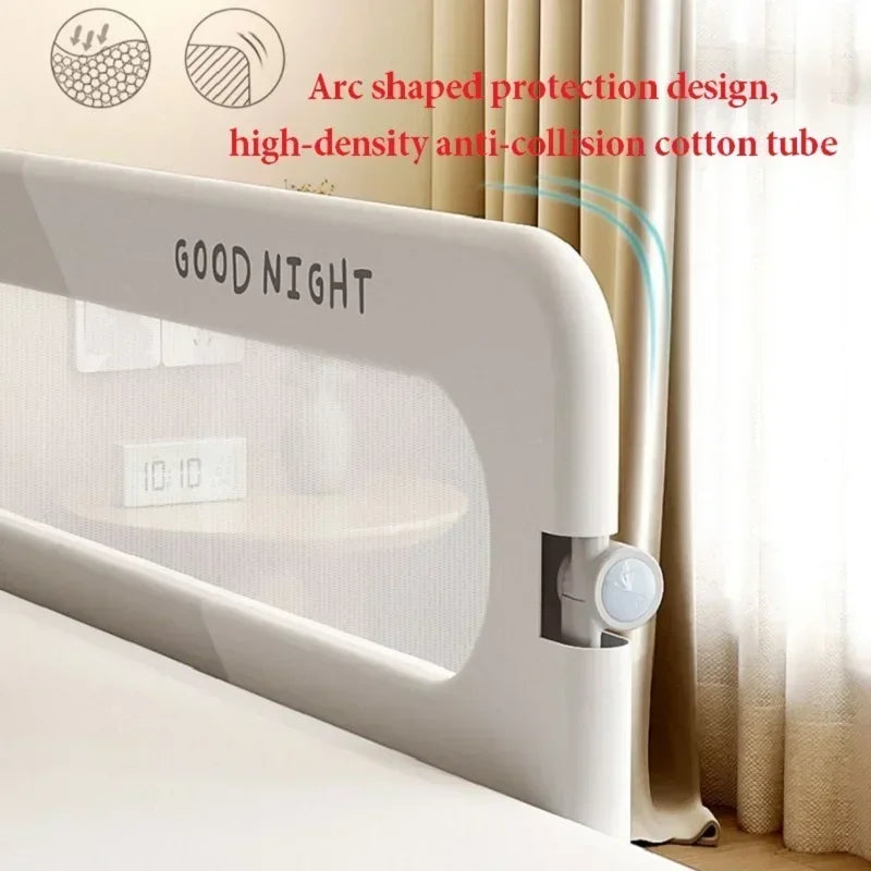 Bed Guardrail Anti Fall Baby Safety Barrier.