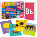 Flash Cards for Toddlers, 84 Double-Sided Educational Flashcards.