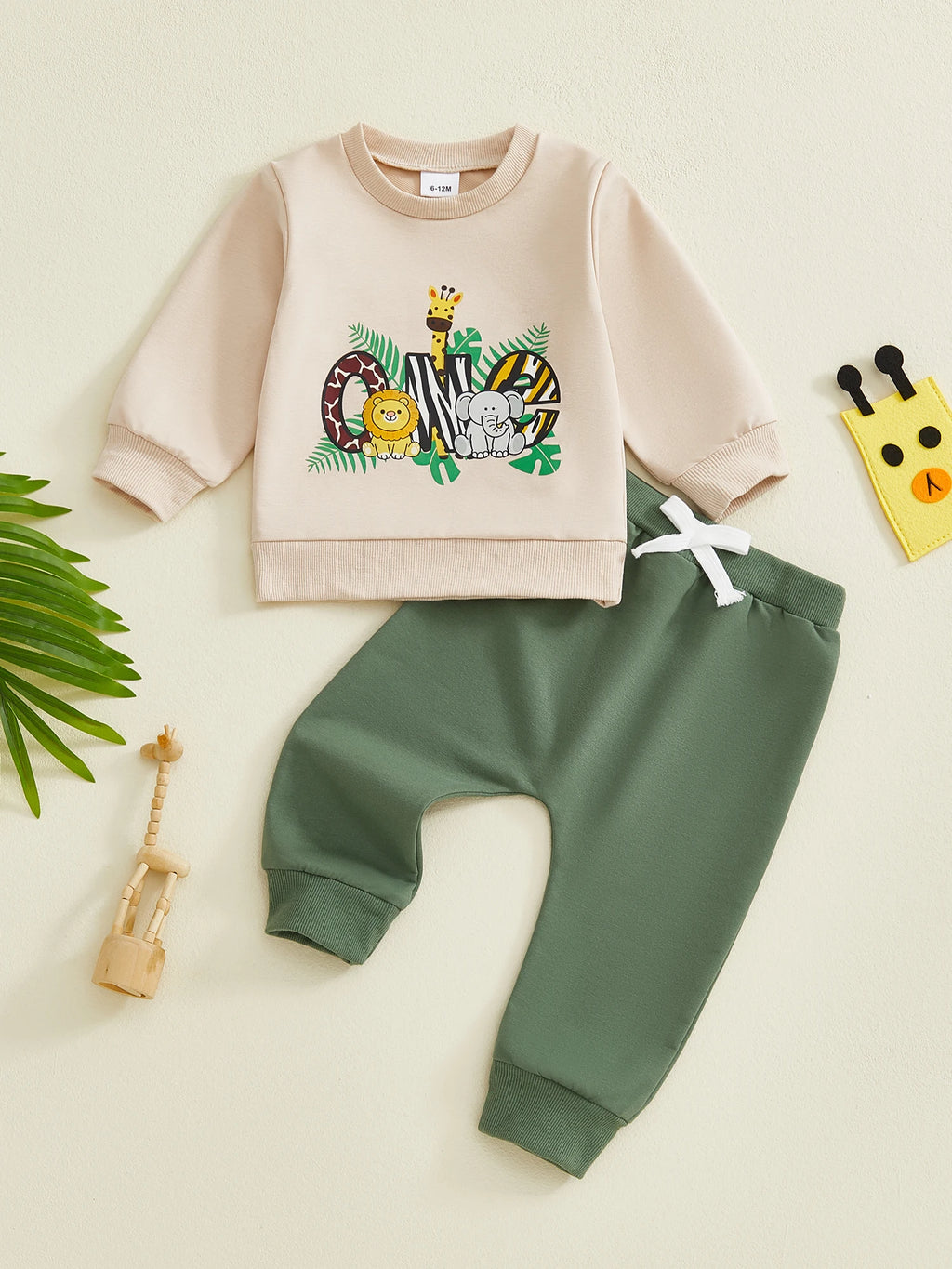 Toddler Sweatshirt and Pants Outfit.