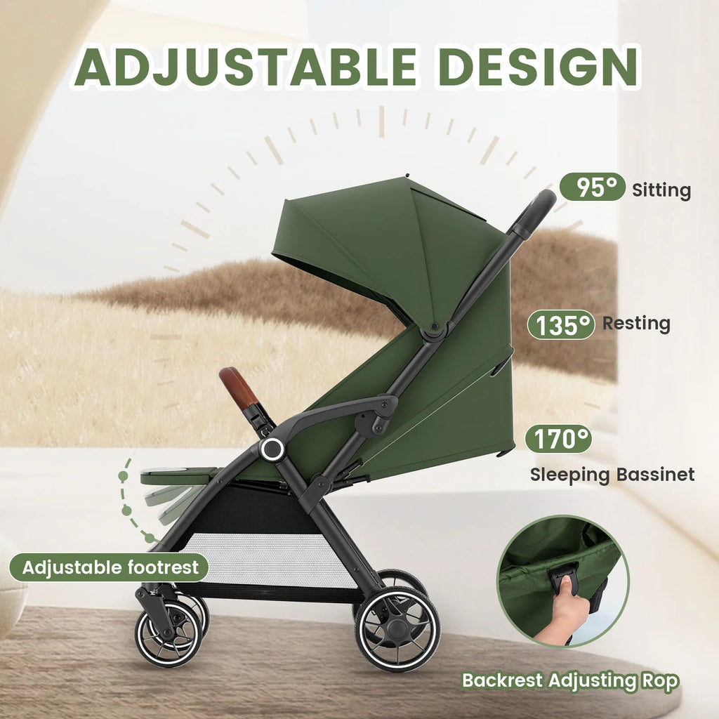 Folding Lightweight baby Stroller.