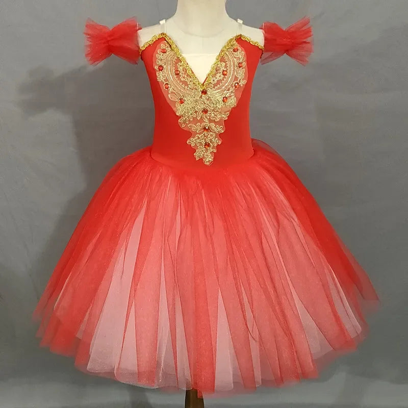 Ballet Dress Performance Princess Girls Dress.