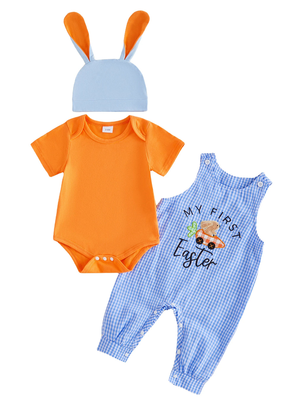 Baby Girl Easter Outfit with Matching Headband and Bloomers.