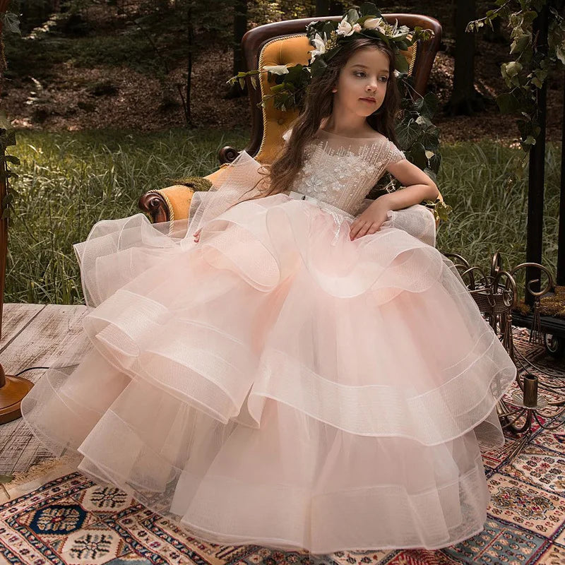 Long Princess, Flower Girl Dress.