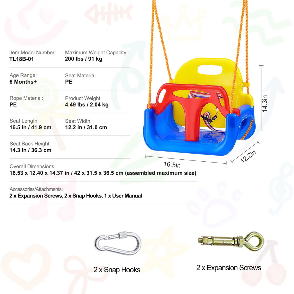 Tree Saucer Swing 750lbs for 2