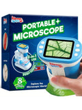 Handheld 1000X HD Microscope with 2.0'' LED Screen.