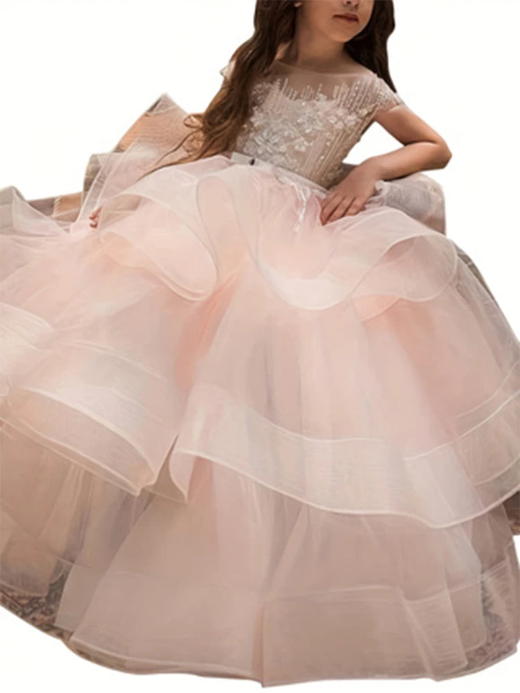Long Princess, Flower Girl Dress.