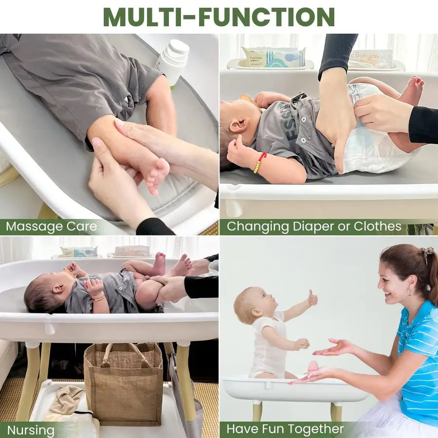 Adjustable Height Changing Table, with Mobile.