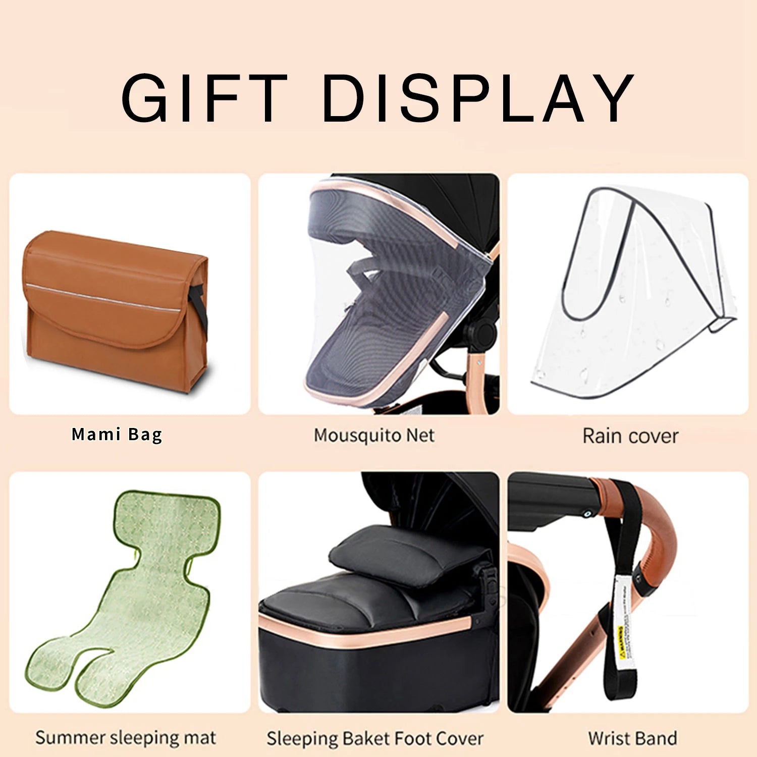 Reversible Baby Stroller for Infant to Toddler.