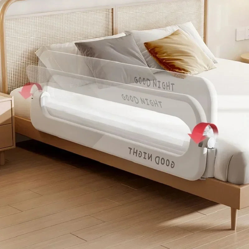 Bed Guardrail Anti Fall Baby Safety Barrier.